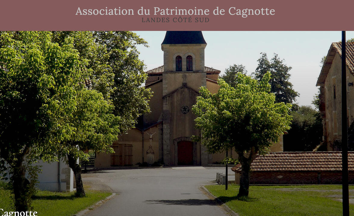 Association du Patrimoine de Cagnotte
