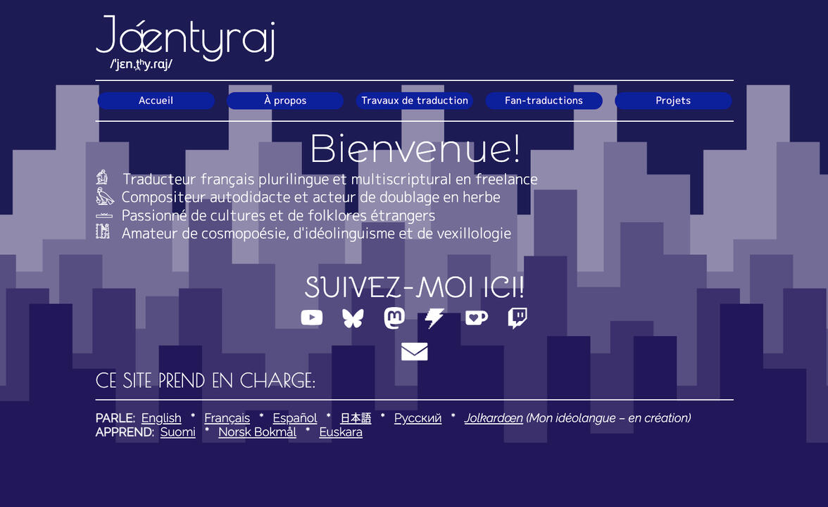Jǽntyraj - Linguiste